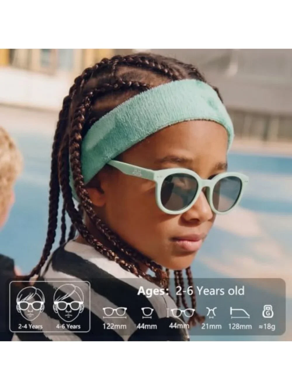Kids Polarized Sunglasses for Toddlers 2-8 | UV Protection, Stylish & Durable